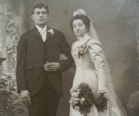 vintage weddingpic