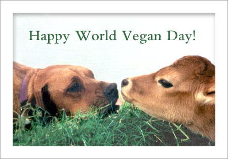 Happy-World-Vegan-Day-Dog-And-Cow-Picture